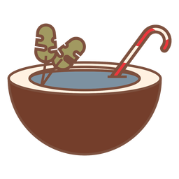 Tropics bebem bengala Desenho PNG