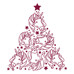 Weihnachtsbaum Flat Doodle Pack Vektor Download