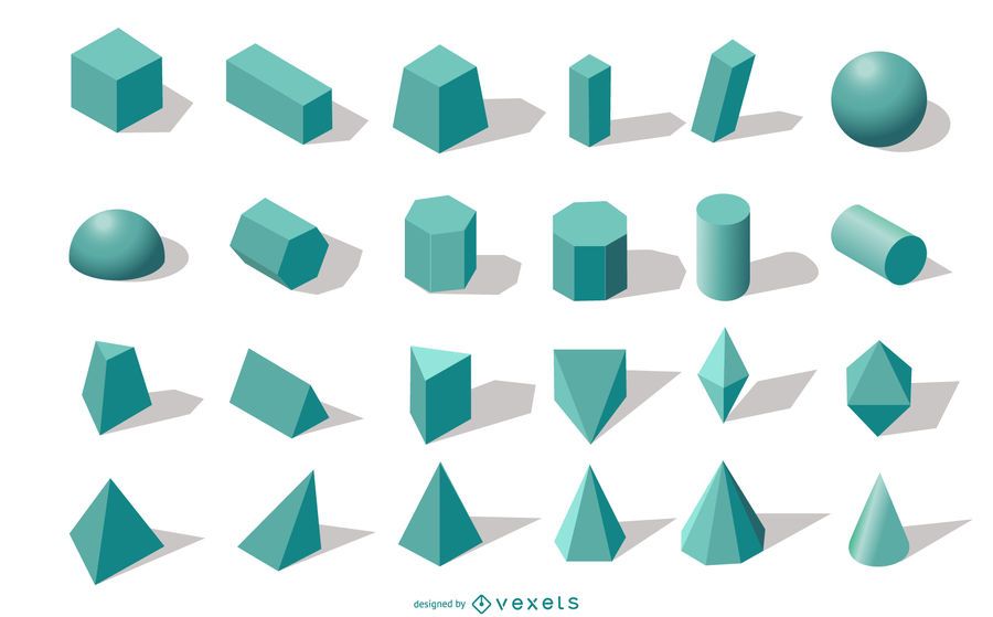 3d shapes illustrator download