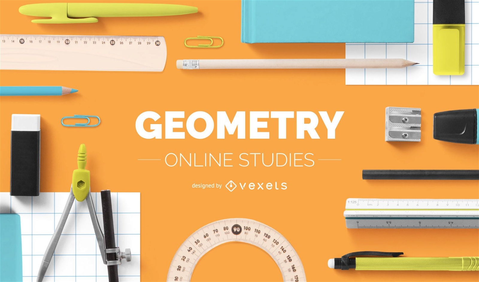Geometrie Online-Studien decken Design