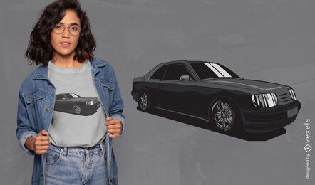Luxuriöses Auto-T-Shirt-Design