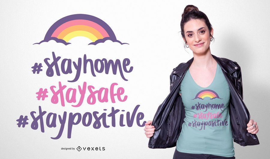 Stay home t-shirt design Stay home t-shirt design