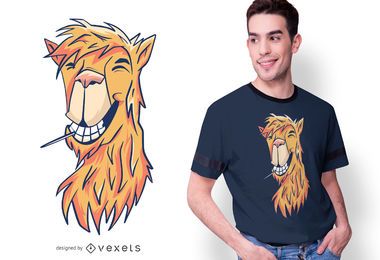 Chill llama t-shirt design