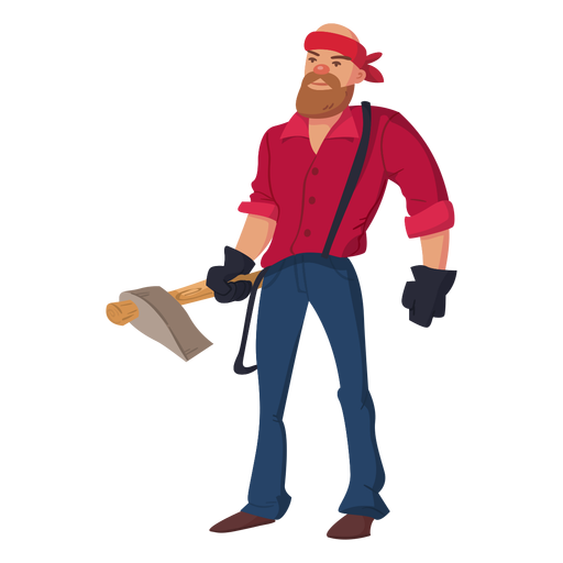 Lumberjack character