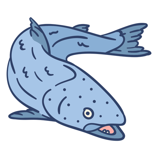 Arctic fish illustration