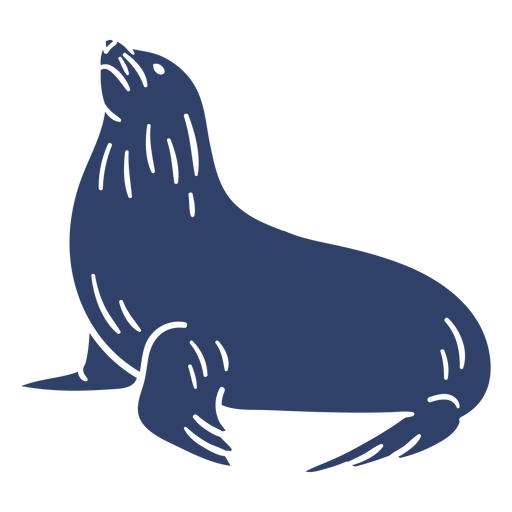 Arctic seal blue - Transparent PNG & SVG vector file