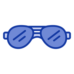 Óculos de sol aviador rasos Desenho PNG