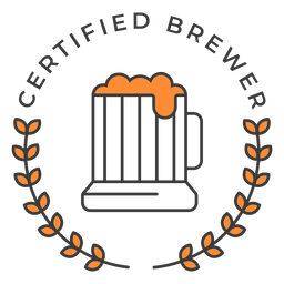 Curso de distintivo de cerveja certificada Desenho PNG Transparent PNG
