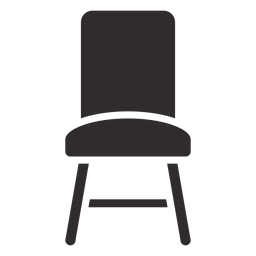 Chair front black Chair front black