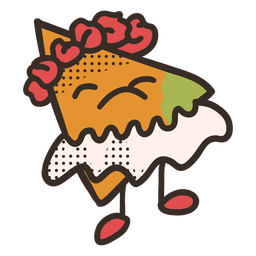 Cinco de mayo nacho character PNG Design