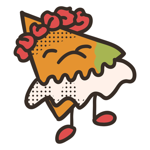 Personagem de nacho de cinco de maio Desenho PNG