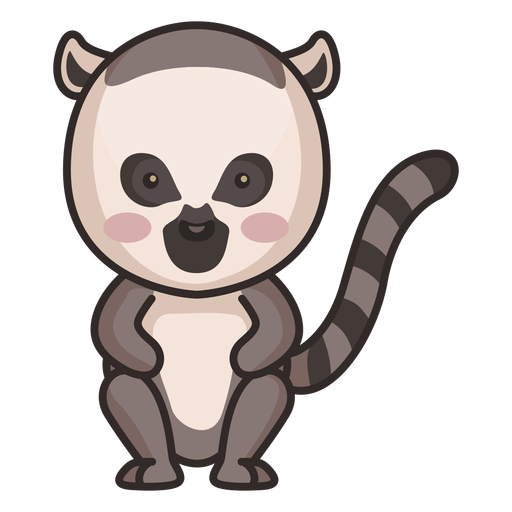 Download Cute raccoon character - Transparent PNG & SVG vector file