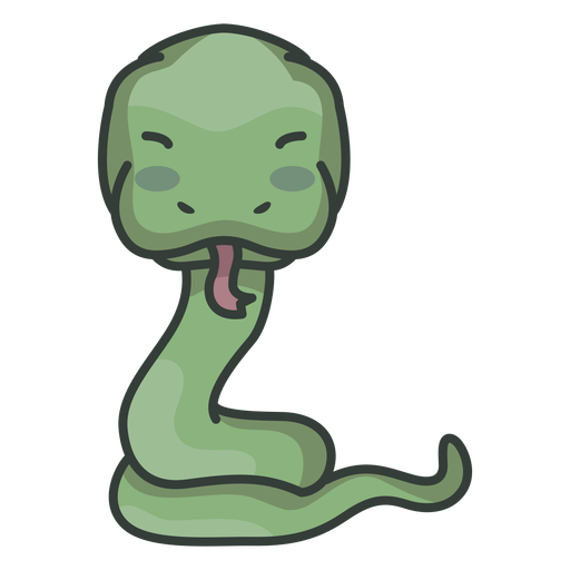 Serpiente Lindo Personaje De Dibujos Animados 19550042 Png Porn Sex Picture 8394