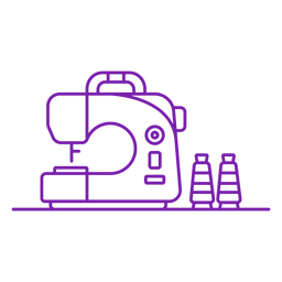 Hausnähmaschinenhub PNG-Design