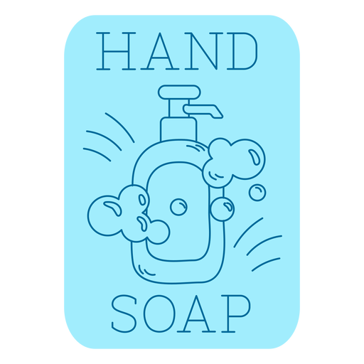 Download Hand soap bathroom label line - Transparent PNG & SVG ...