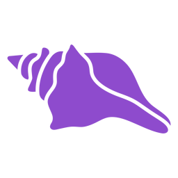 Concha roxa de búzio nodoso Desenho PNG Transparent PNG
