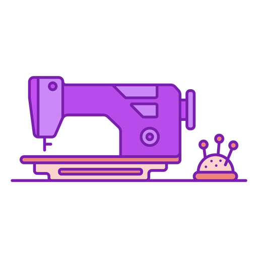 Sewing machine flat - Transparent PNG & SVG vector file