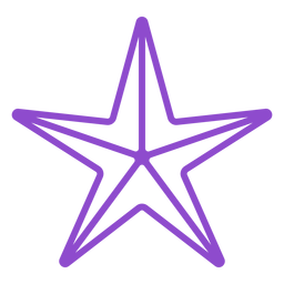 Curso de estrela do mar Desenho PNG