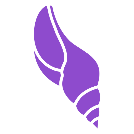 Whelk purple PNG Design