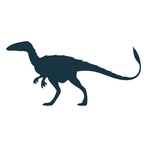 Allosaurus dinosaur silhouette