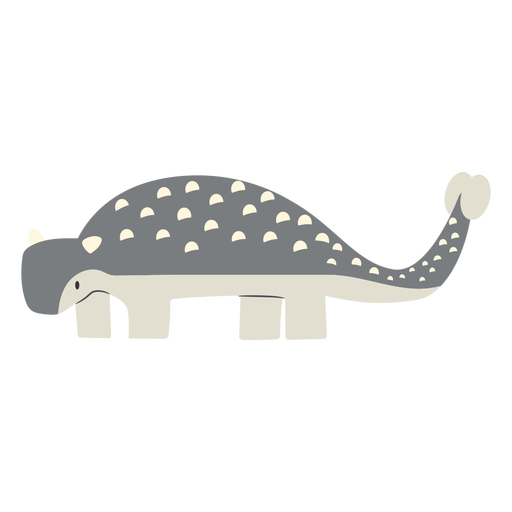 Ankylosaurus cute dinosaur PNG Design