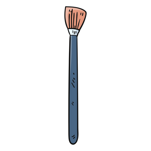 Cosmetics brush cute PNG Design