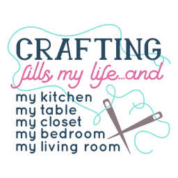 Crafting fills lettering Crafting fills lettering
