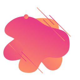 Kreativer Farbverlauf mit Linienkreisen PNG-Design