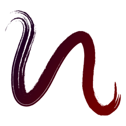 Kurviger Flow kreativ PNG-Design