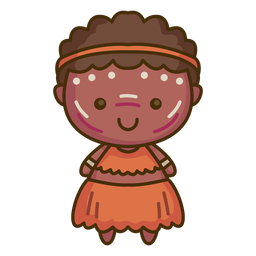 Lindo hombre aborigen Diseño PNG