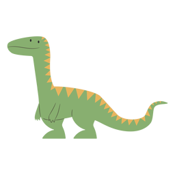 Dinossauro fofo fofo em pé