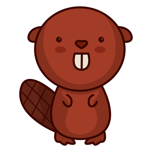 Cute squirrel canada PNG Design