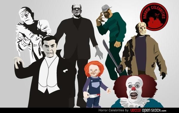 Celebridades del horror Celebridades del horror