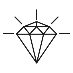 Diamond Black Icon Transparent Png Svg Vector File