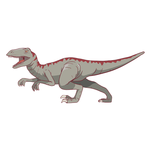 T Rex Dinosaur Cartoon Standing PNG & SVG Design For T-Shirts