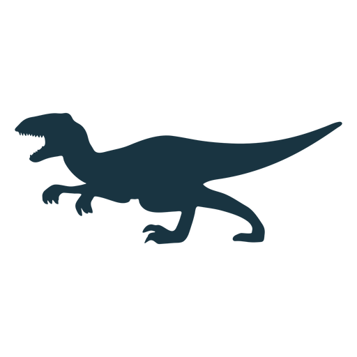 Dinosaurio Tyrannosaurus rex silueta