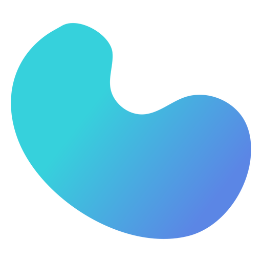 Gradient curve flow PNG Design