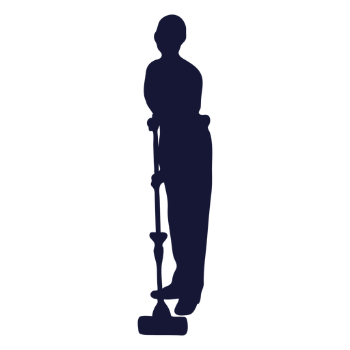 Mopping cleaner silhouette - Transparent PNG & SVG vector file