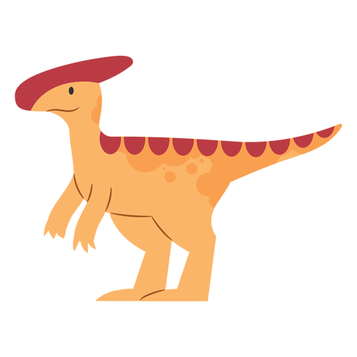 Parasaurolophus dino lindo Diseño PNG