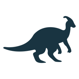 Download Parasaurolophus Dinosaur Silhouette Transparent Png Svg Vector File