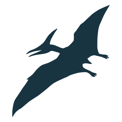 Pterodactyl Dinosaurier Silhouette PNG-Design