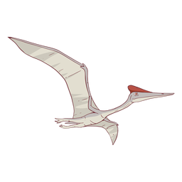 Quetzalcoatlus Dinosaur Illustration PNG & SVG Design For T-Shirts