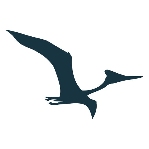 Quetzalcoatlus dinosaur silhouette PNG Design