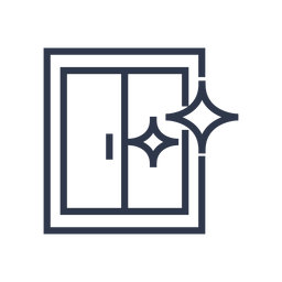 Ícone de janelas totalmente limpas Desenho PNG