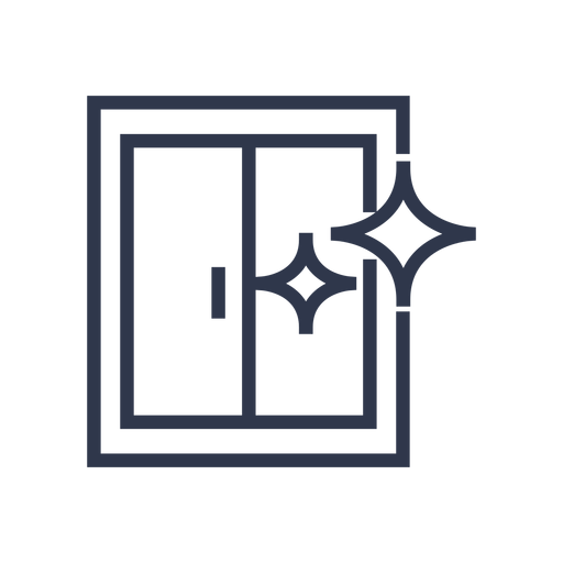 Blitzsauberes Windows-Symbol PNG-Design