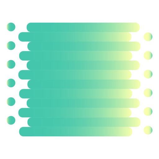Swipe gradient flow circles PNG Design