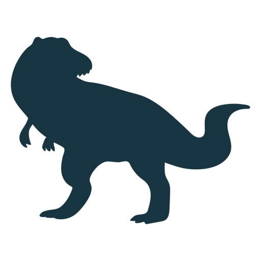 Trex Dinosaurier Silhouette PNG-Design