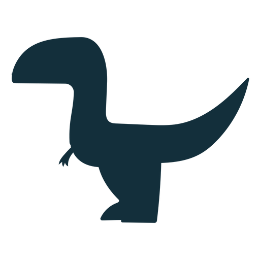 Trex silhouette dino Desenho PNG