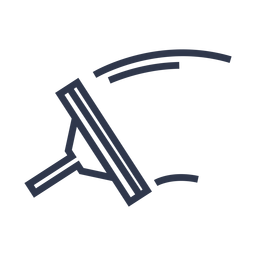 Ícone do limpador de janela Desenho PNG