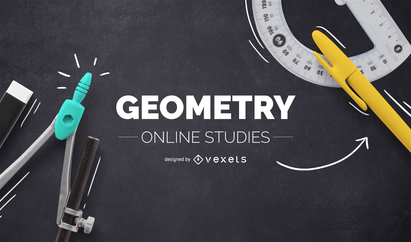 Geometry online cover design